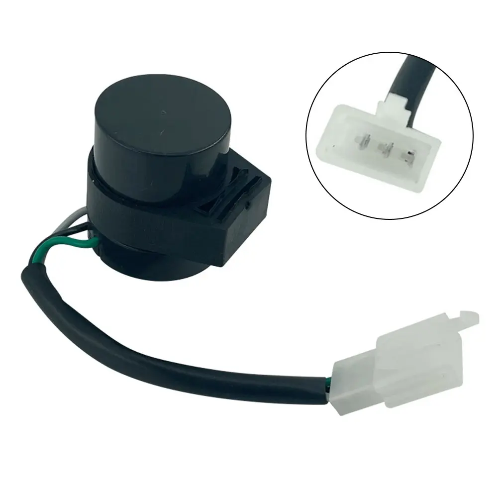3 Pins Round Turn Signal Flasher Relay Blinker for GY6 50‑250cc Motorcycles