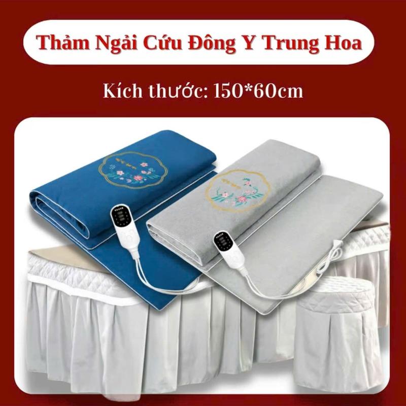 Thảm Ngải Cứu Điện Đệm Sưởi Đông Y Nội Địa Trung Hỗ Trợ Đau Vai Gáy