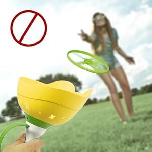 Product Introduction of Fullware Garden Outdoor Toys Games Kids Toddlers Children Age 3-5 8-12, Flying Disc Launcher & Capture Toys, 2 Pack & 12 Discs, Family & Party games, Dog Cat Toys - Gift for Boys Girls(Green+Green) 25