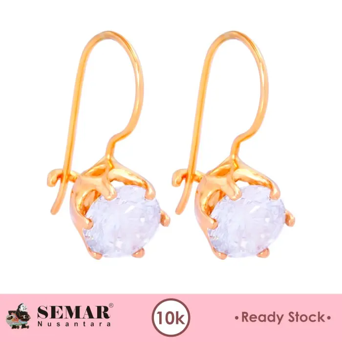 Anting Emas Desi Batu Gold 10K Semar Nusantara