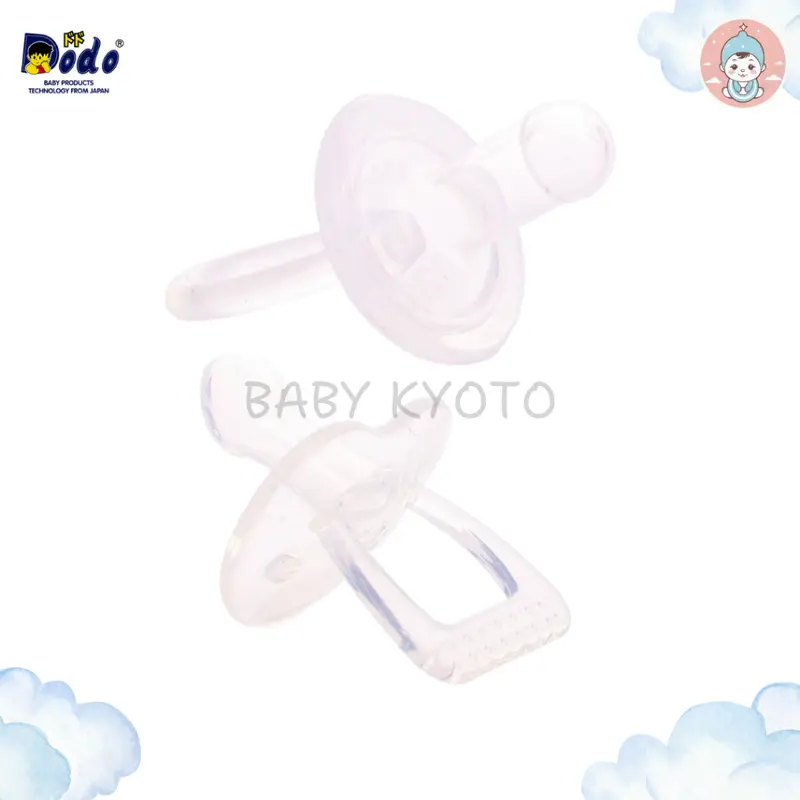BK Dodo Soother Full Silicone Empeng Dot Bayi Silikon Komeng Newborn Baby Pacifier Silicone BPA Free 1