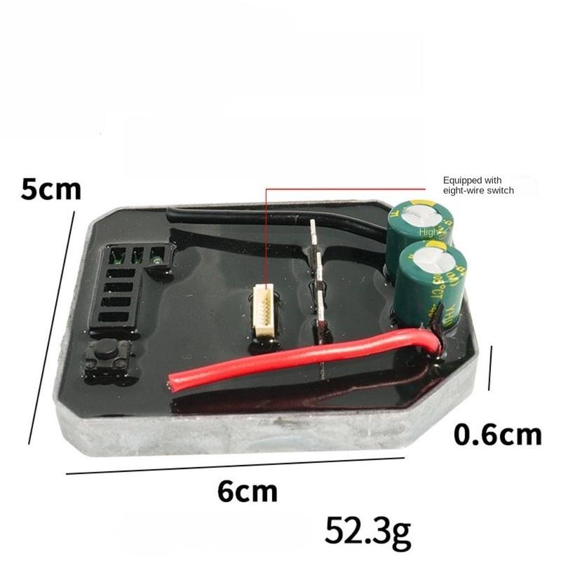 Witchcraft Tools2 Durable 50A Electric Wrench Controller Board Aluminum Shell Brushless Lithium Speed Switch Speed Switch Controller Control Board Electric Wrench 2