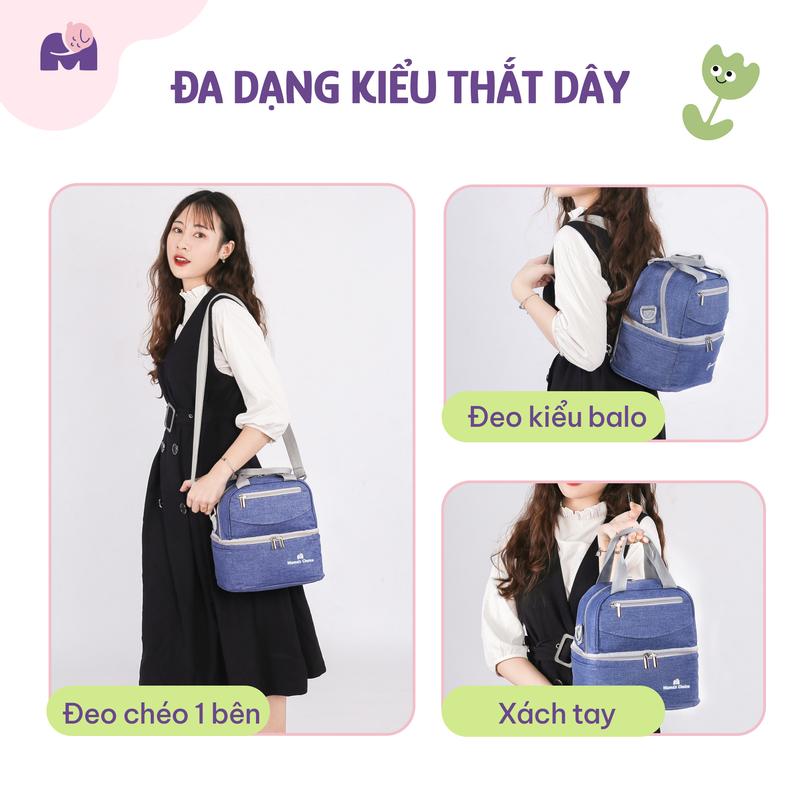 Product Introduction of Balo Bỉm Sữa Mama’s Choice, Giữ Lạnh Sữa Mẹ Lên Đến 14h, Giữ Ấm Thức Ăn Cho Mẹ và Bé, Thiết Kế Thời Trang 37
