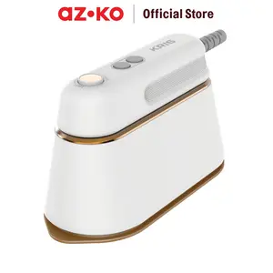 AZKO Kris Setrika Uap Collapsible Handheld - Putih Steamer Steam Iron Elektronik Rumah Setrikaan Pakaian Uap Panas