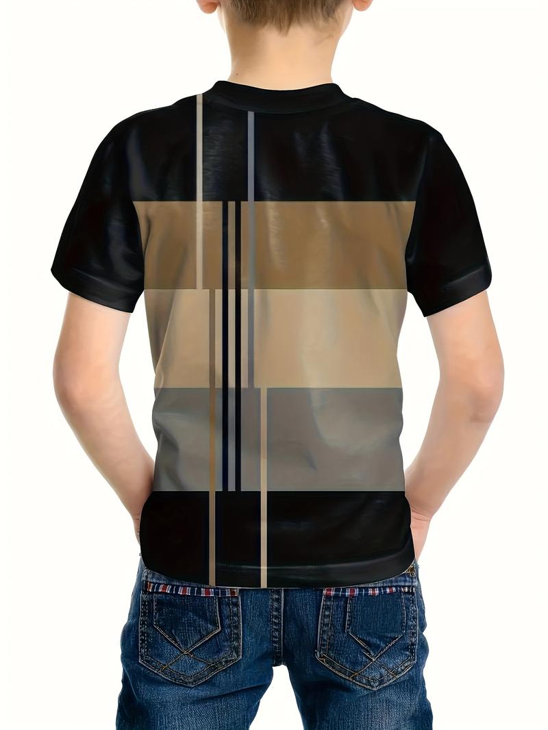 Product Introduction of Kemeja-T bercetak 3D, Lembut, Bernafas, Kasual dan Selesa, Kemeja-T Lengan Pendek, Sesuai untuk Musim Panas, Musim Bunga dan Musim Gugur 3