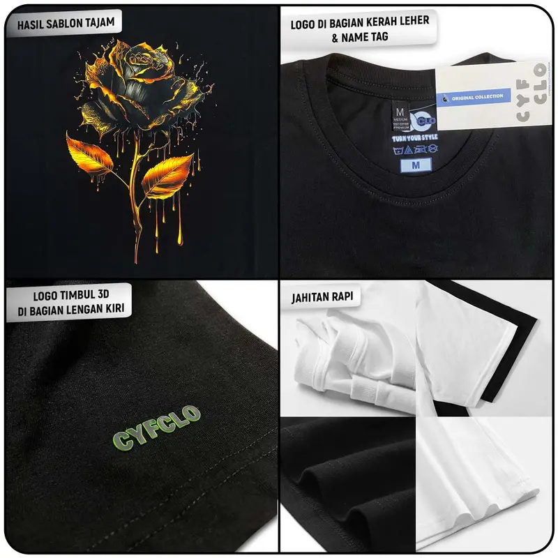 Kaos Combed Tshirt Distro Ootd Trendi Atasan Baju Katun Keren Nyaman Digital Motif CZ302 8