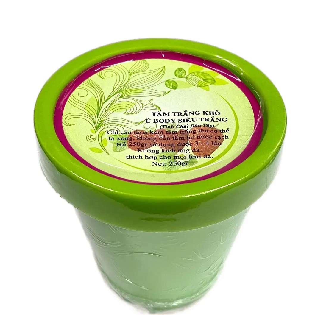 Kem tắm trắng khô ủ body 250g Dưỡng Da Body Dưỡng Body Kem Body Women Làm Đẹp Da