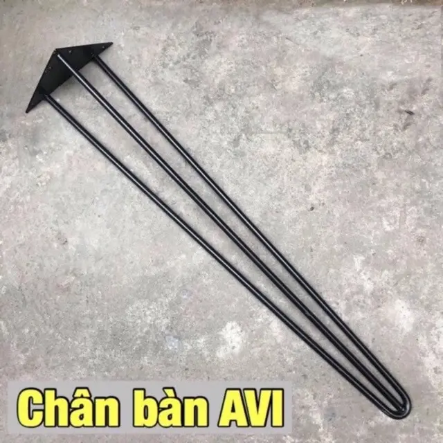 ￼Giá Sỉ Xuất Xưởng - Chân bàn trà, bàn Sofa cao 50cm mẫu mới hàng dày, Sơn tĩnh điện 5