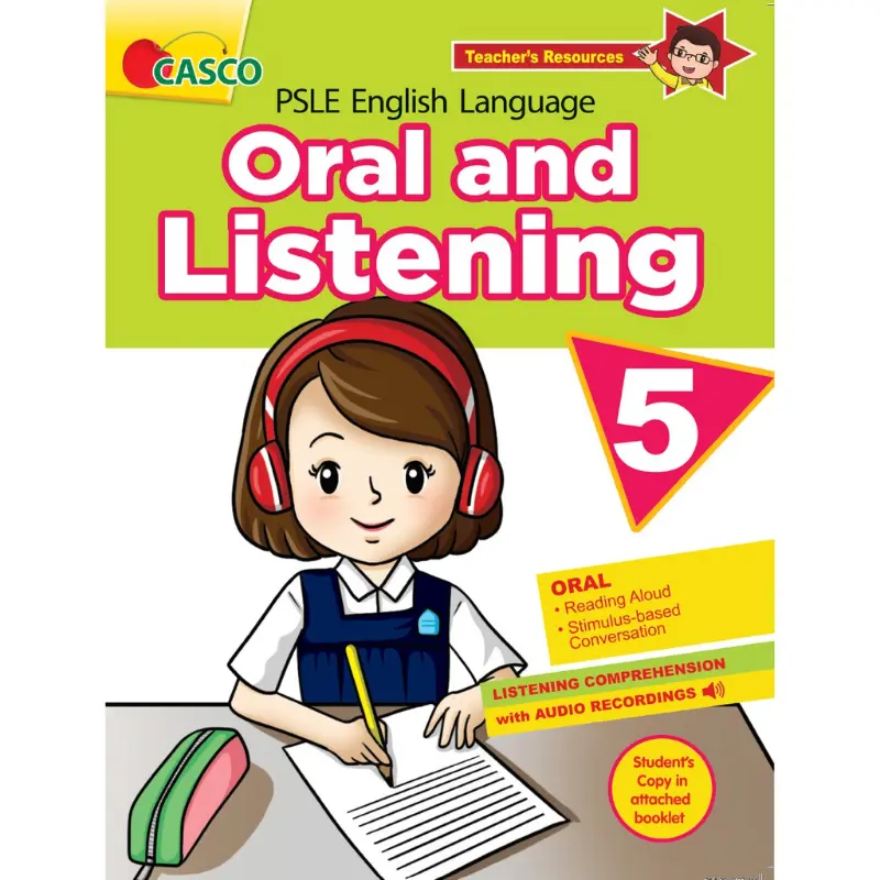 Casual Primary 5 PSLE English Oral And Listening With Recordings