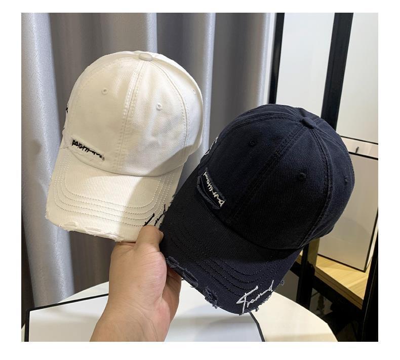 Product Introduction of Mũ Bóng Chày, Thời Trang Hợp Xu hướng Thiết Kế Lỗ, Chống Nắng, Dành Cho Nữ, Làm Cho Khuôn Mặt Trông Nhỏ Hơn, Phong Cách Hàn Quốc, Thương Hiệu Thời Trang Mùa Hè, Mũ Lưỡi Trai Màu Trắng, Thích Hợp Cho Nam Và Nữ 9