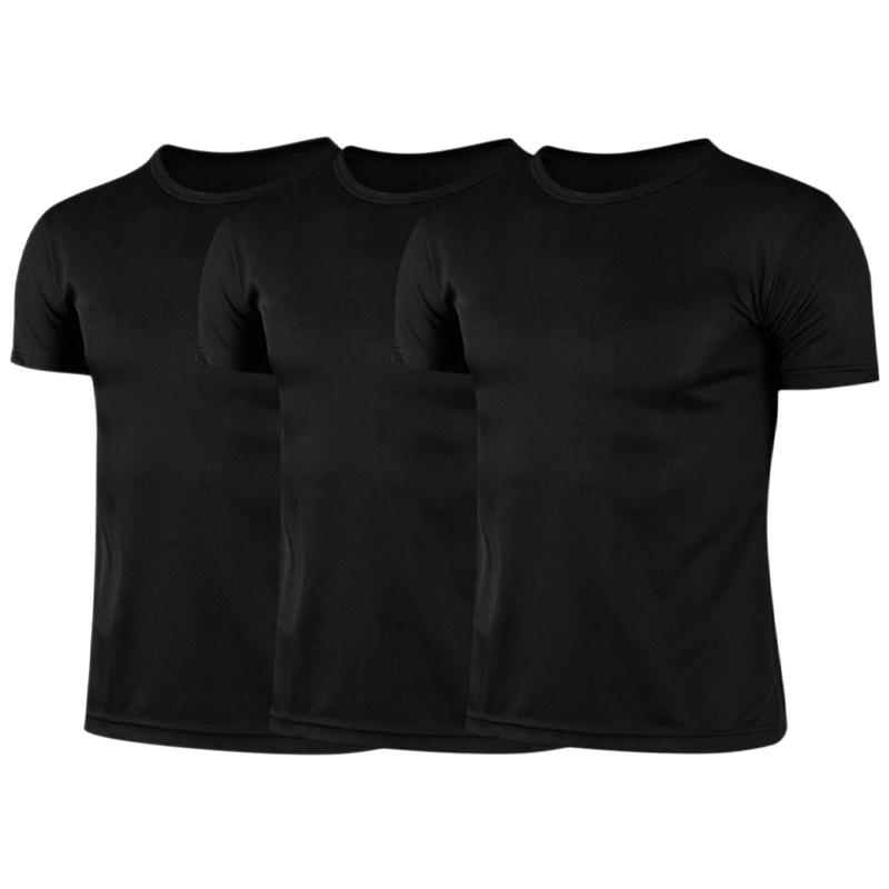Vastwit Kids Boys 3 Pack Sports T-shirts Quick Dry Basketball Football Practice Tee Gym Running Tops 1