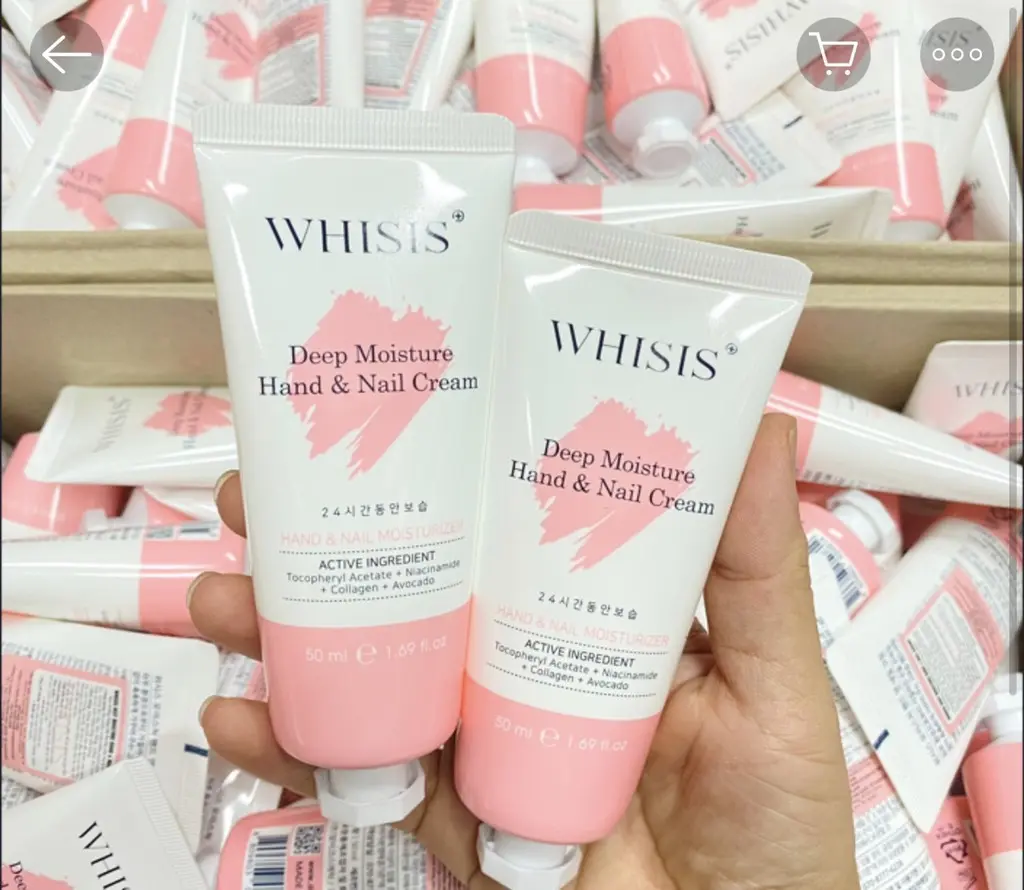 Kem Dưỡng Da Tay WHISIS Deep Moisture Hand&Nail Cream 50ml