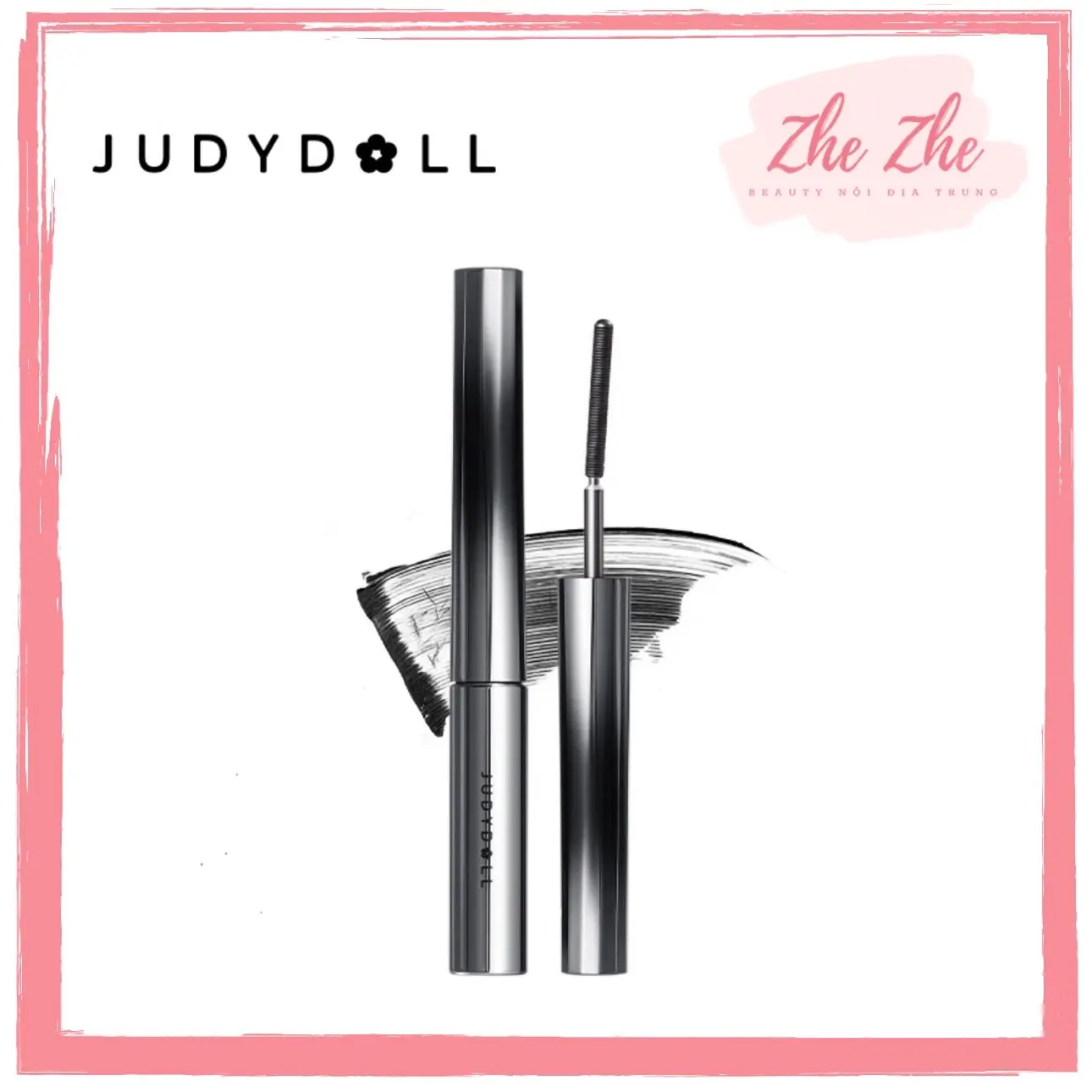 Mascara 3D JUDY DOLL Lõi Thép Cong Dày Mi Chống Nước