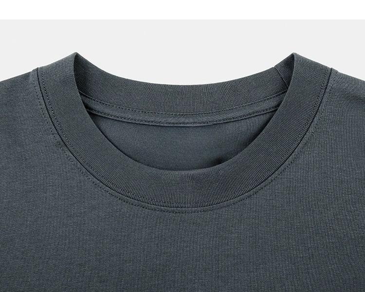 Product Introduction of Áo Vest Nam Dáng Rộng Màu Trơn 1 Mảnh Menswear Cổ Tròn 3