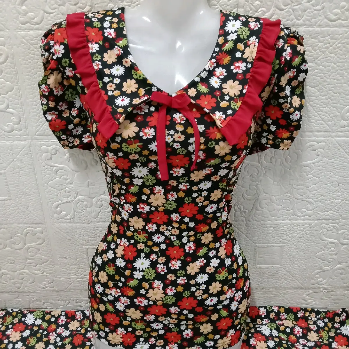 Đồ bộ nữ mặc nhà thun aty, quần dài ống ôm. Có thể giặt bằng máy, size 12345 Women