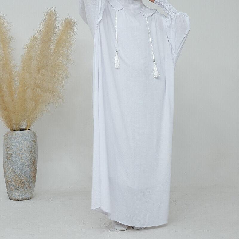 Product Introduction of Váy Hoodie Phụ Nữ Hồi Giáo, 1 Chiếc, Dài Tay Áo, Dáng Rộng Rãi, Áo Choàng Maxi, Abaya, Áo Jilbab 26