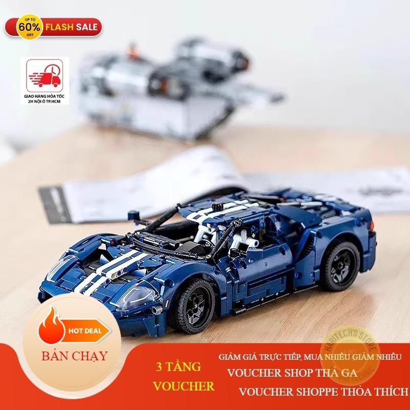 Siêu xe technic Ford GT42154 tỉ lệ 1:10 1466+ PCS có điều khiển từ xa mini gt