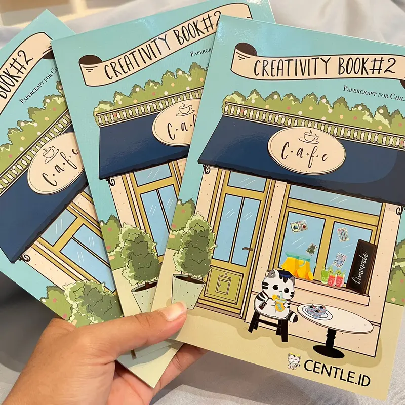Buku Papercraft Bergambar Centle Part II Buku Origami Lipat Cod 0