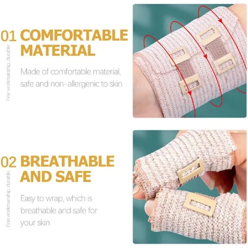10pcs Klip Penjepit Perban Elastis Jepitan Perban Klip Pengait Perban Kait Perban Bandage Clip klip Elastis Bandage Medis 6