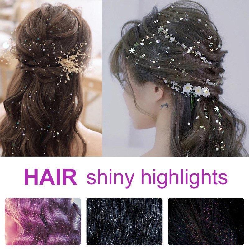 ￼Gôm Xịt Kim Tuyến Lấp Lánh Bắt Sáng ShinyGlitter Highligh Body Cơ Thể Tóc Không Gây Bết Lâu Trôi 4