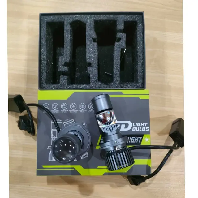 BZL LAMPU LED MOBIL MOTOR H4 MINI PROJEKTOR PROJIE ORIGINAL SUPER TERANG 6