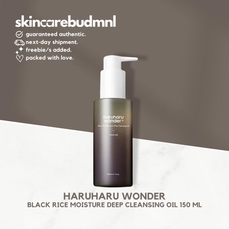 Product Introduction of Haruharu Wonder Black Rice Moisture Deep Cleansing Oil by Skincarebudmnl Makeup Makeup Remover Moisturizer Hydrating 0