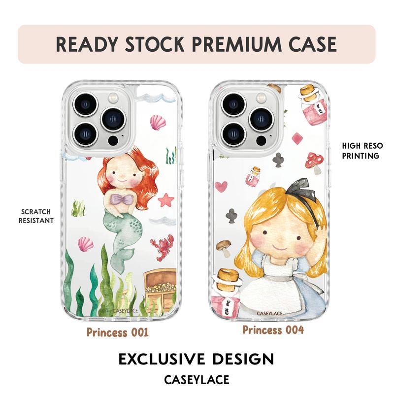 [ READY STOCK ] Fuze Acrylic Case Princess Collection Pattern 0