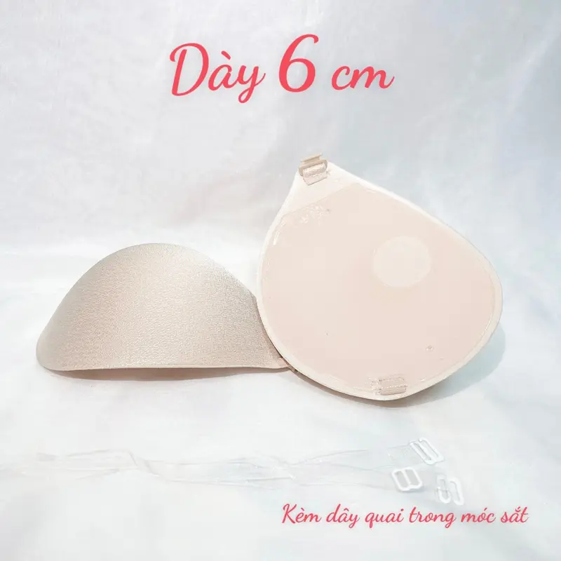 [A355][Hàng Đẹp Móc Sắt] Áo Lót Dán EVANA Đệm Dày Mút Trơn Chất Su Mềm, Miếng Dán Nâng Đẩy Vòng 1 Cho Nữ Bra 2