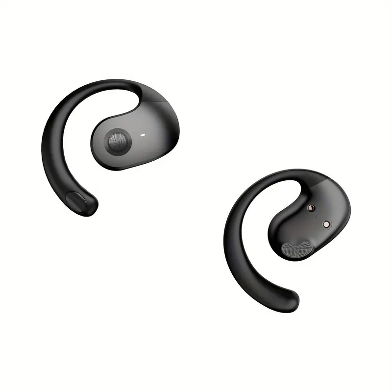 BT5.3 Wireless Headphones, Earhook Wireless Earbuds with ENC Microphone, Waterproof Noise Cancelling Headphones, Sports Earbuds for Running Workout 6