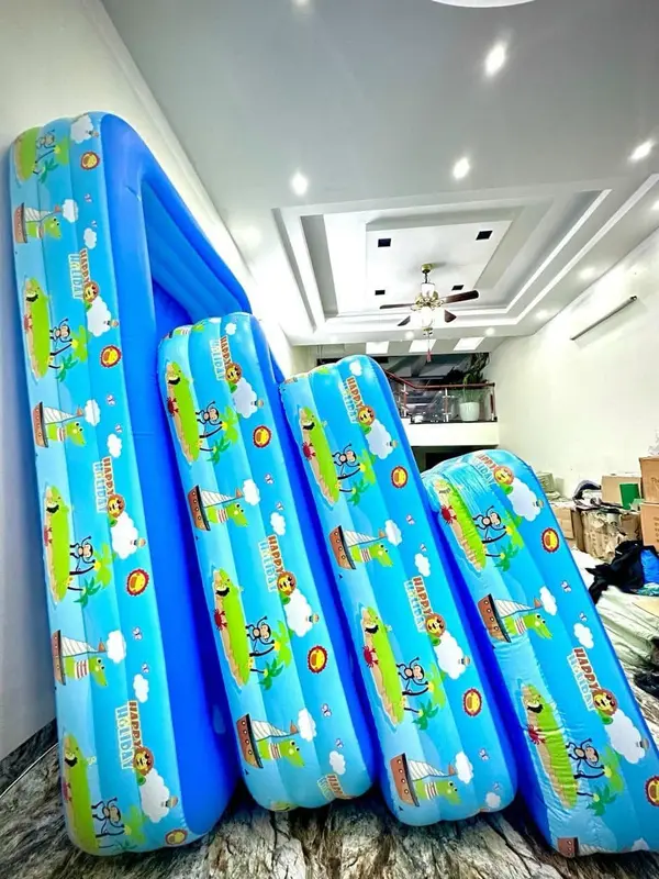 Bể Bơi Phao GIÁ RẺ 1m2 - 2 tầng dày dặn, bền đẹp 2