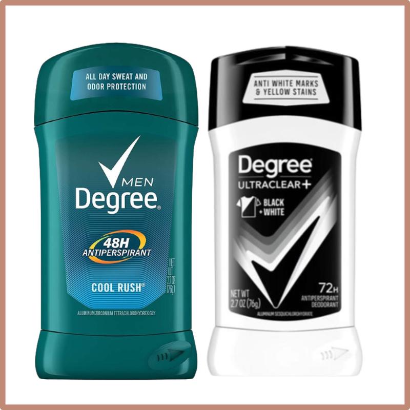 Lăn nách Degree Men 48h Cool rush /Black White Antiperspirant 76g/ Lăng khử mùi nam - Mẫu mới Xịt Thơm