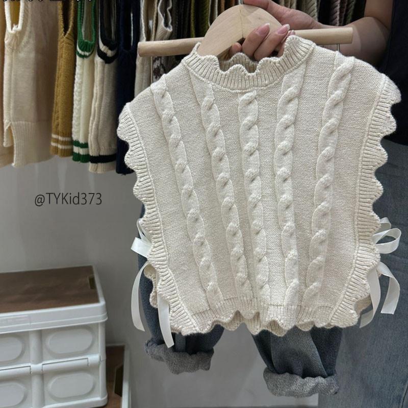 A373-Gile len bé gái phong cách Hàn, len dày mềm mịn Tiểu Yến KID Cho Bé