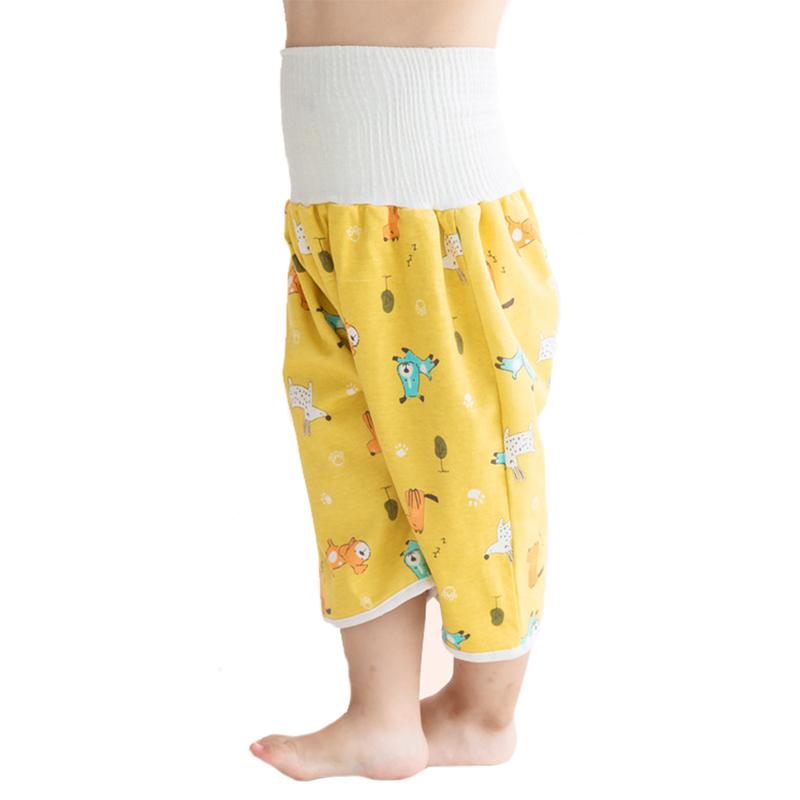 Product Introduction of Baby Waterproof Diaper Pants Skirt for Potty Training Baby Comfy Diaper Short for Boys and Girls Sleeping Bedclothes 9