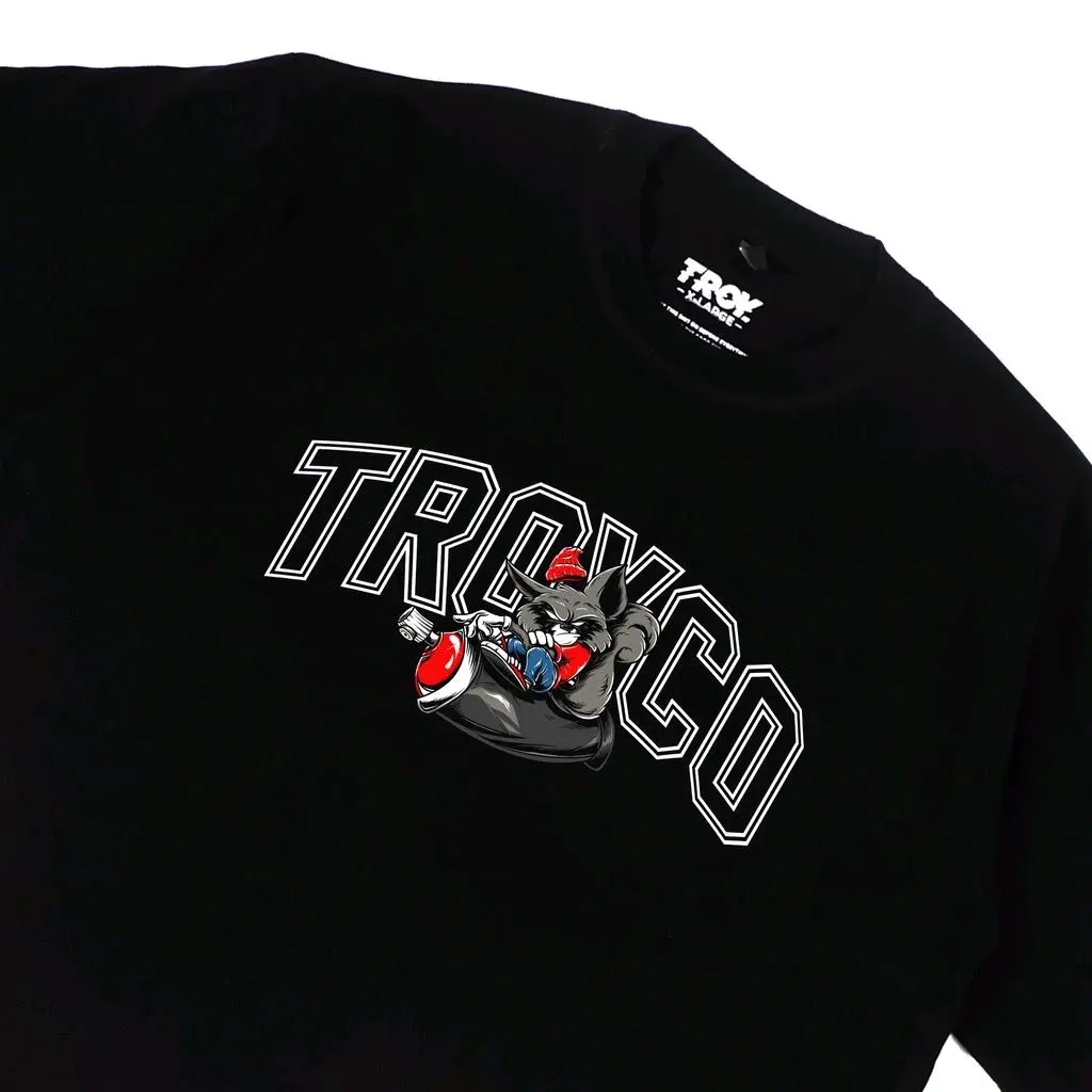 Kaos Distro TROYCO cotton combat cowok keren pria wanita dewasa terlaris murah Kekinian murah Katun