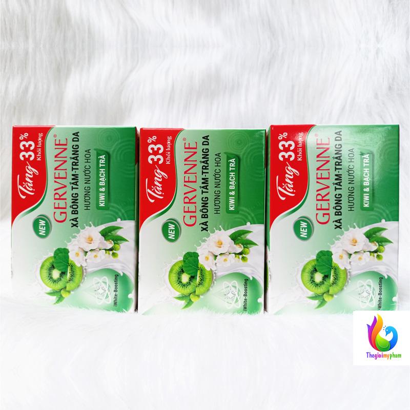 Combo 3 Xà Bông Cục Hương Nước Hoa Gervenne 120g(3x120g) 5