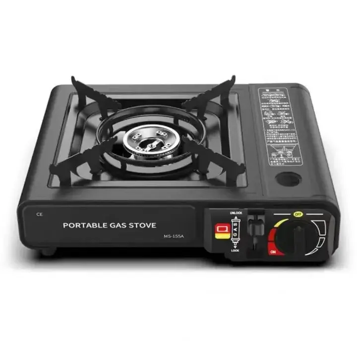 Portable Multifunctional Gas Stove Hiking Picnic Gathering Cassette Stove
