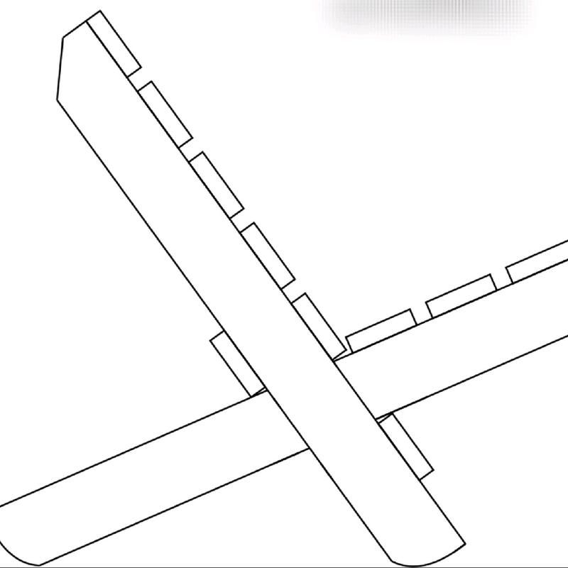 Ghế ngồi phong cách thụy điển chất liệu gỗ thông cao cấp Điều chỉnh được 5