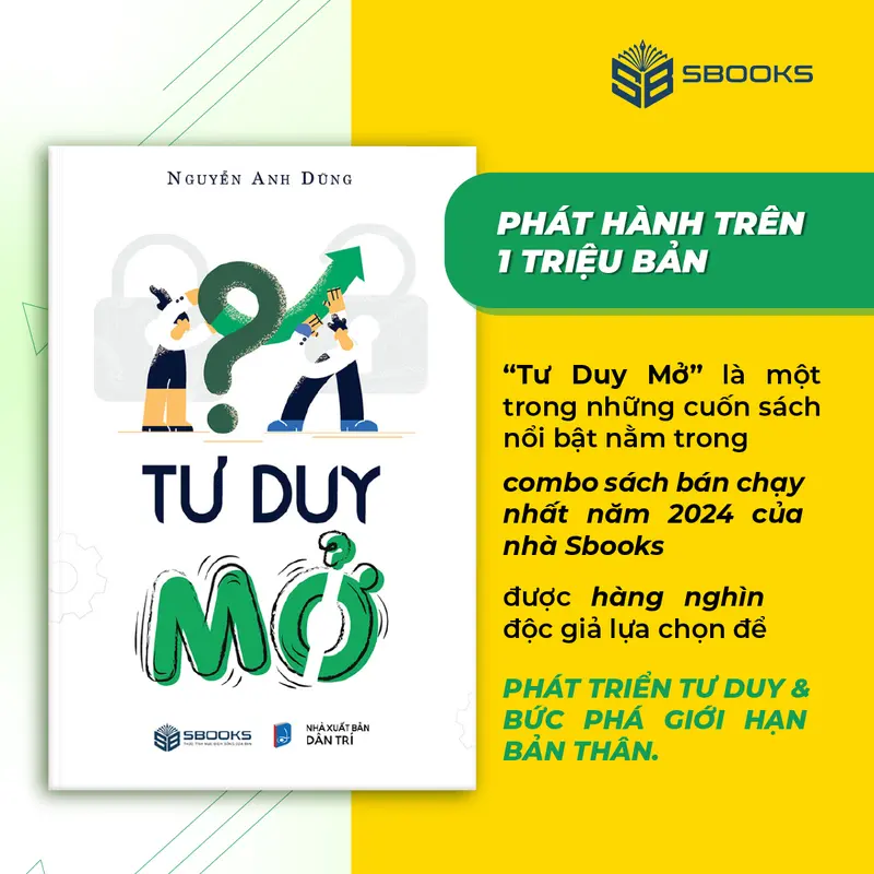 Sách - Tư Duy Mở (Nguyễn Anh Dũng) - SBOOKS 1