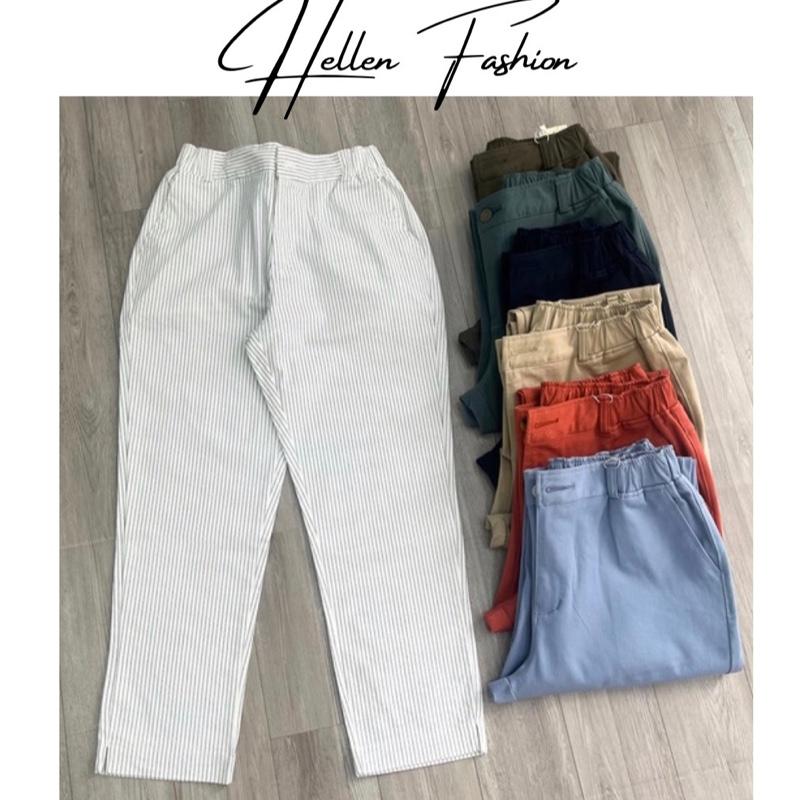 QUẦN KAKI NỮ 9 TẤC FORM SKINNY SIÊU HACK DÁNG- quần kaki nữ 9 tấc Woman 3