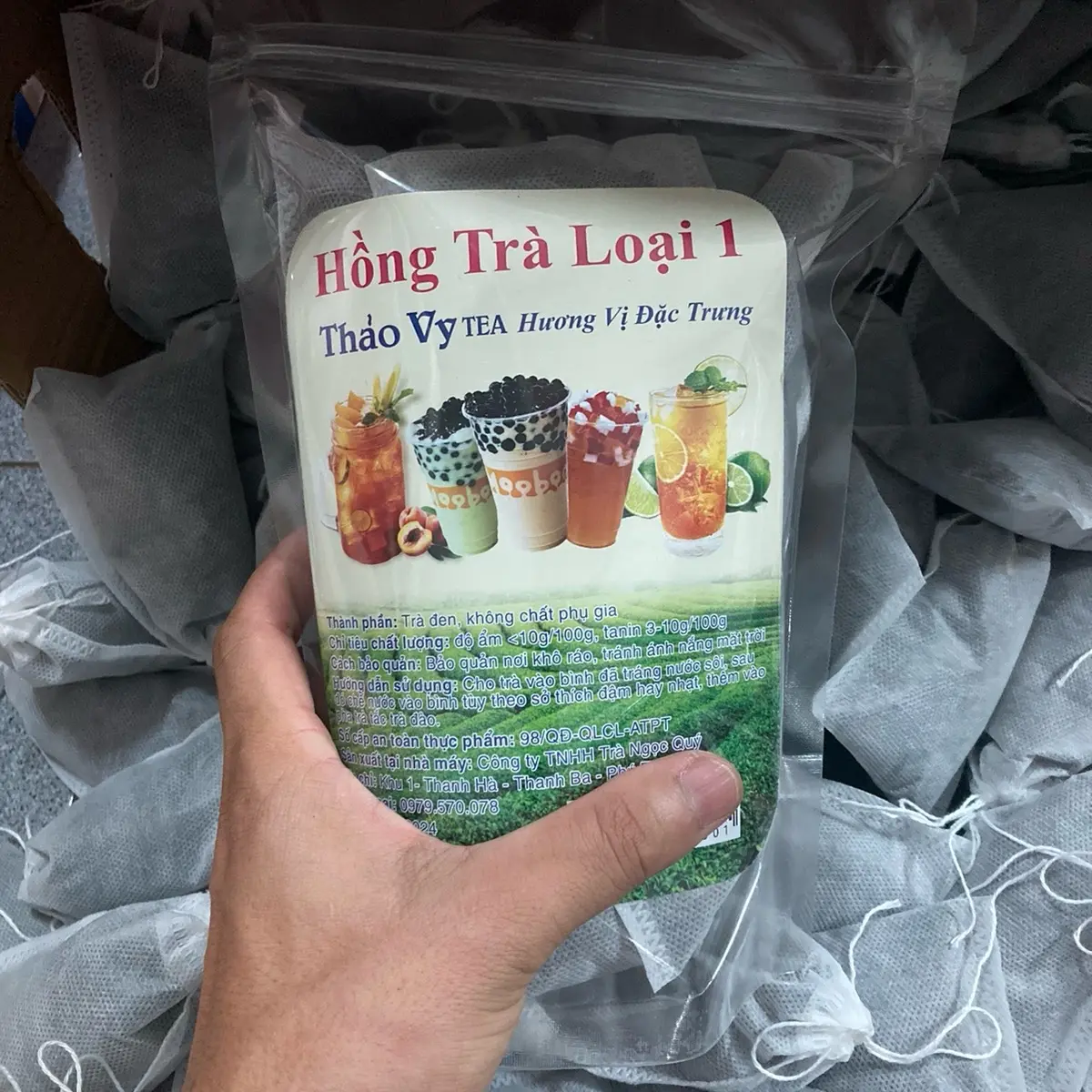 Hồng trà nấu trà sữa trà tắc