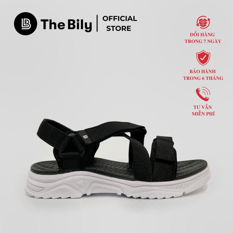 Giày Sandal Nam Nữ Unisex The BiLy Quai Chéo Dây Dù Đế Phylon Siêu Êm Nhẹ Nhiều Màu-BLDTMD02