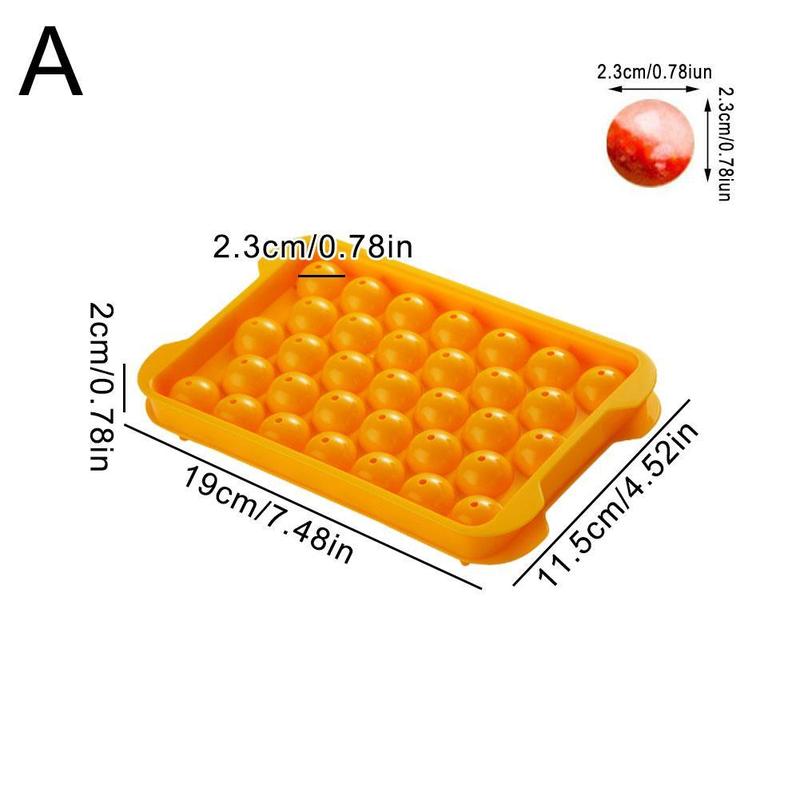 Product Introduction of Acuan Kiub Ais, 33 grid, untuk Membuat Kiub Ais, Kotak Ais, Acuan Bola, Alat Pengisar Jeli, N9Q6 0