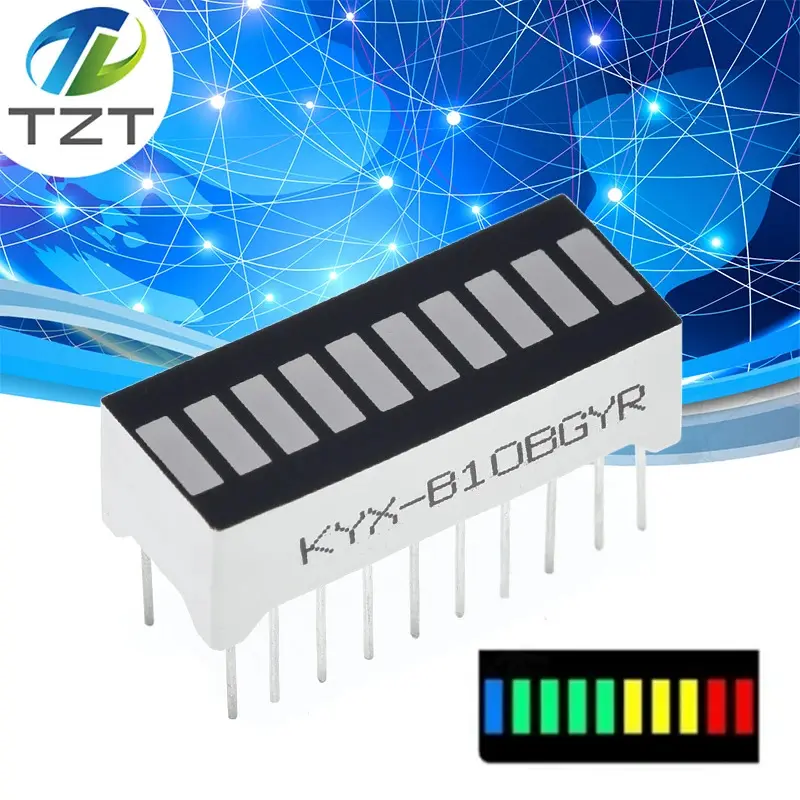 LED Display Module 10 Segment Bargraph Light Display Module Bar Graph ...