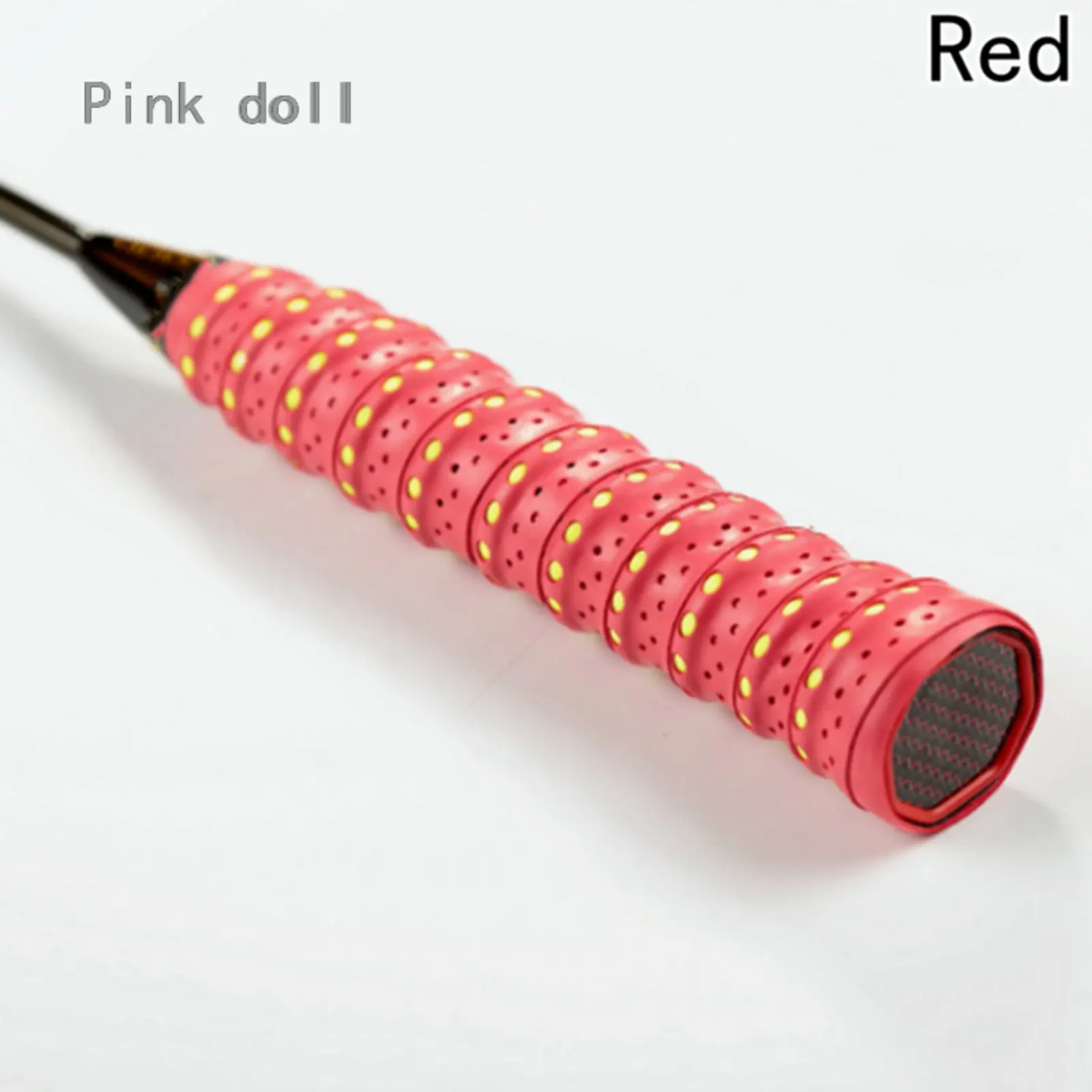Pink Doll 5 Pcs 10pcs Breathable Anti-slip Sport Over Grip Sweatband Griffband Tennis Overgrips Tape Badminton Racket Sweatband