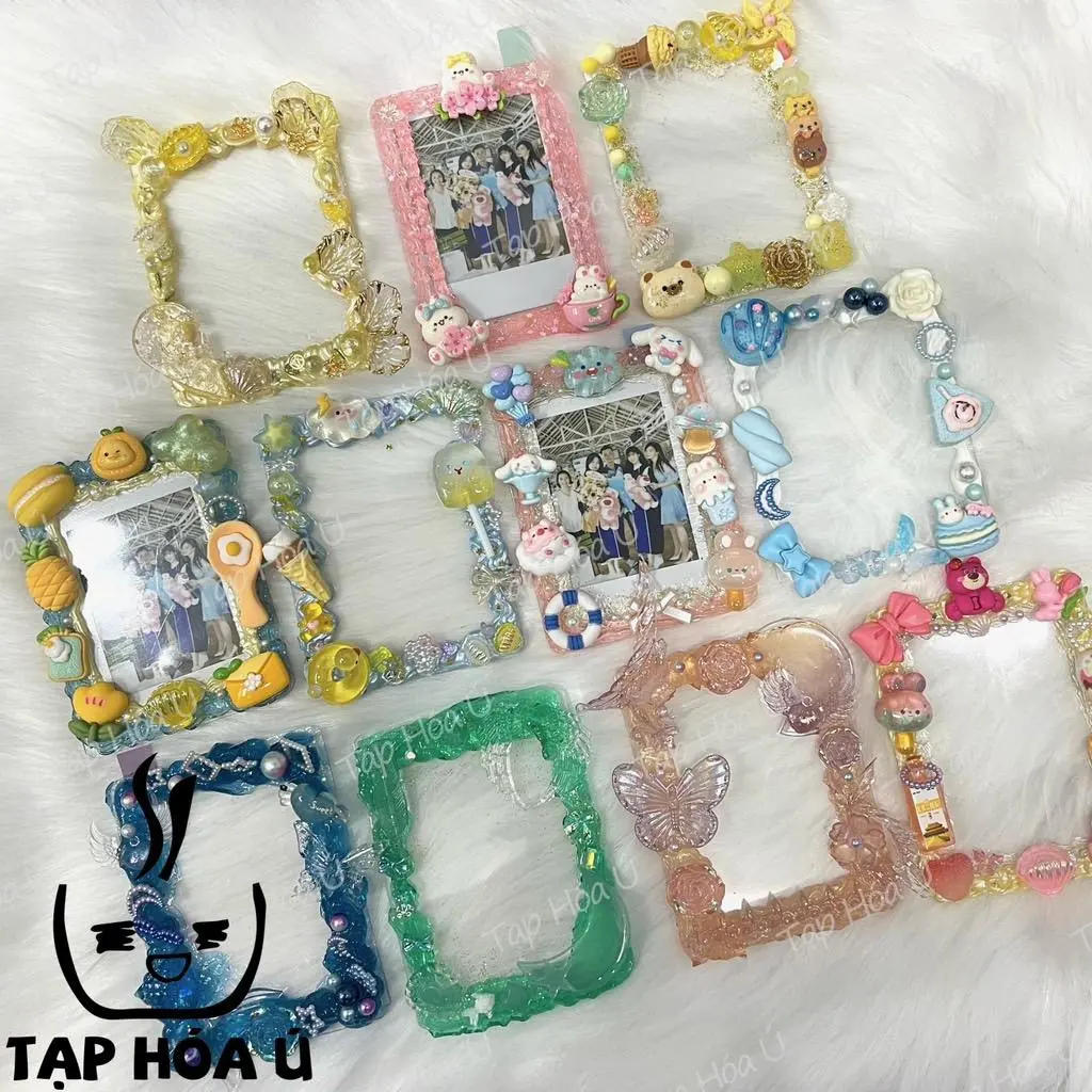[ẢNH THẬT] TOPLOADER DECOR KEM KEO, THẺ ĐỰNG CARD PHOTOCARD ĐỦ LOẠI TRANG TRÍ KEM KEO DỄ THƯƠNG MÃ 12 (26-50)