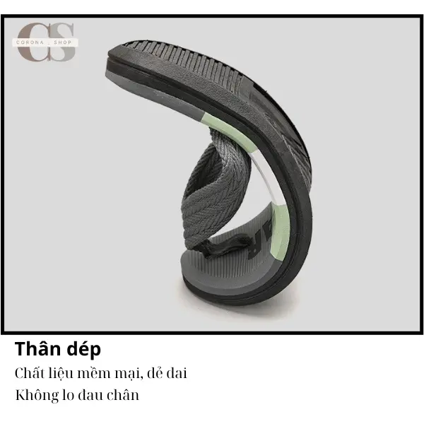 Dép kẹp, dép xỏ ngón phong cách Hàn Quốc cho nam 8