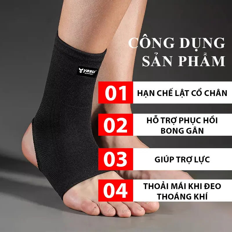Băng cổ chân, bó gót chân Yasu 7326 ( 1 Chiếc ) 1