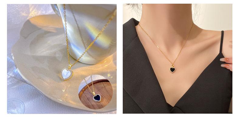 Product Introduction of Vòng Cổ Thép Titan Thời Trang, Phong Cách Hàn Quốc Và Nhật Bản, Dành Cho Nữ, Cảm Giác Cao Cấp Độc Đáo, Dây Chuyền Xương Đòn Không Phai Màu, Đồ Trang Sức Cỏ Bốn Lá Dễ Phối Đồ Sang Trọng Giá Cả Phải Chăng, Phụ Kiện Thời Trang 15