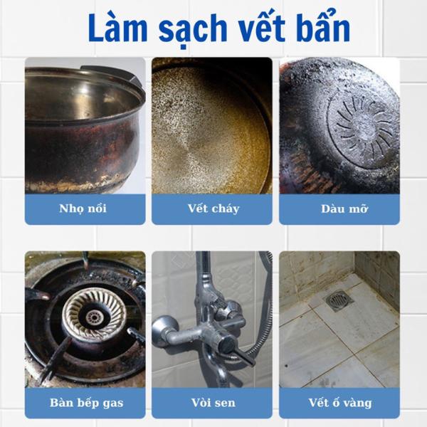 Product Introduction of Combo 3 Lọ Bột Tẩy Rửa Sinh Học Đa Năng Cleaner, Tẩy Sạch Dầu Mỡ, Vệ Sinh Thiết Bị Gia Dụng Làm Sạch An Toàn. Nước Rửa Chén 12