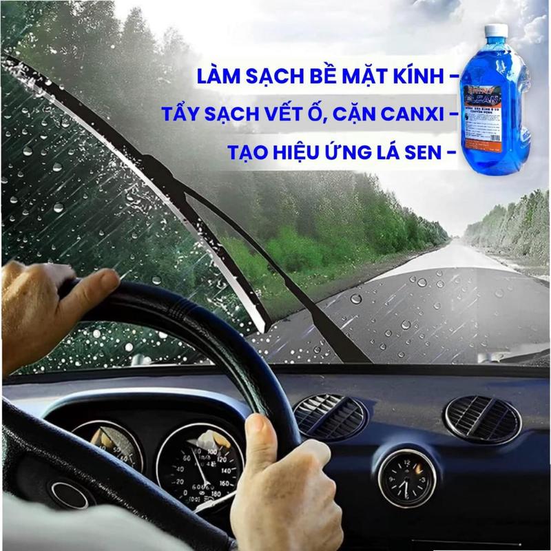Product Introduction of 2 Lít Nước Rửa Kính Chuyên Dụng Dành Cho Ô Tô SHINY CLEAN Chính Hãng, Đổ Trực Tiếp (Không Pha), Phù Hợp Với Mọi Dòng Xe chất lỏng không bảo hành 16